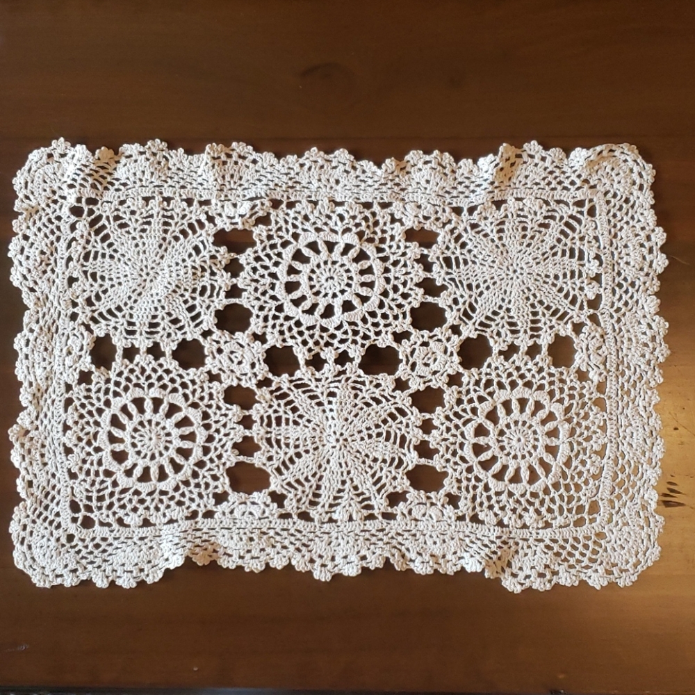 Hand Crocheted Doily - Picture 2 of 8